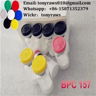 CAS 137525-51-0 Péptidos para el desarrollo muscular Bpc157 Compuesto de protección corporal-157 / BPC 157
