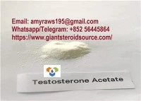 Polvo esteroide crudo del acetato de la testosterona